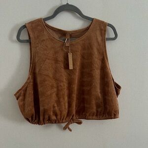 Skims velour tank